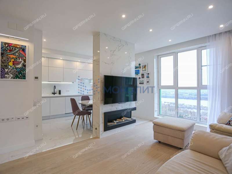 трёхкомнатная квартира на улице Родионова дом 192 к4