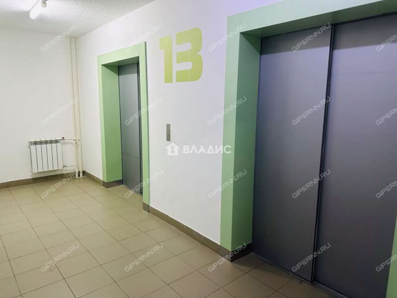 двухкомнатная квартира на улице Профинтерна дом 26