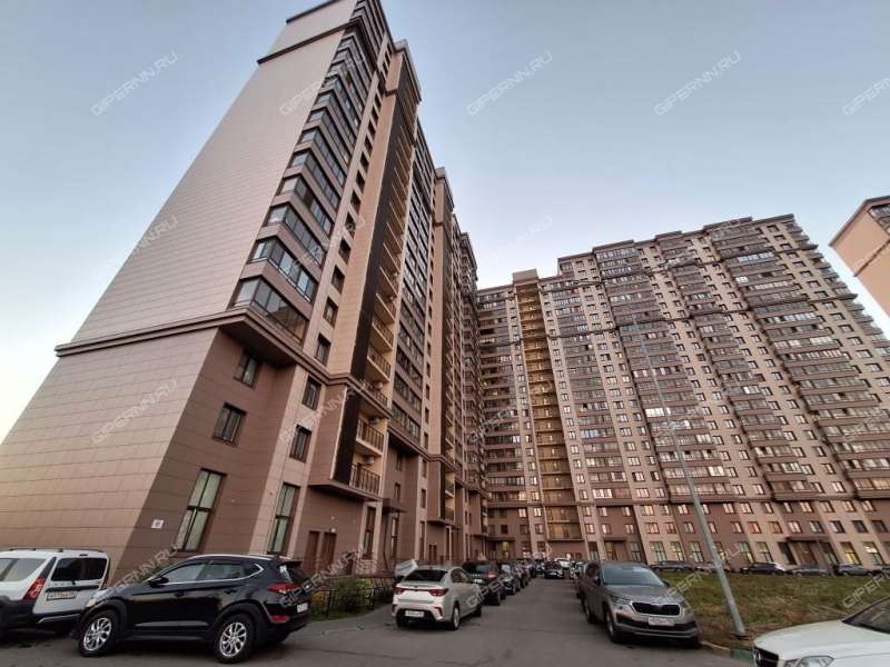 двухкомнатная квартира на улице Июльских Дней дом 1 к2