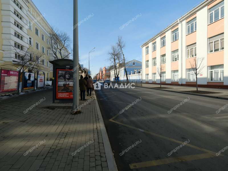 трёхкомнатная квартира на улице Минина дом 29