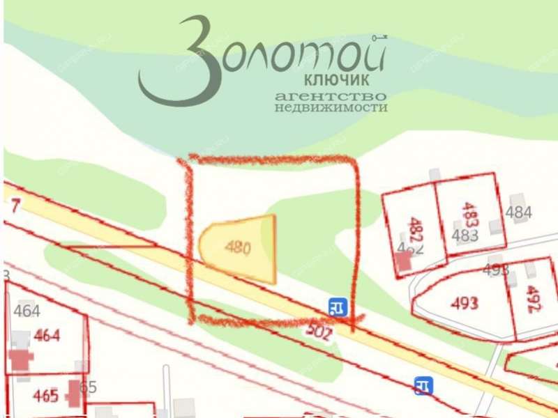 земельный участок 6,6 сотки деревня Оголихино