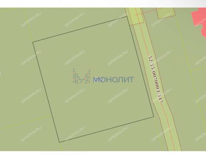 земельный участок 20,6 сотки Дружная улица село Дивеево