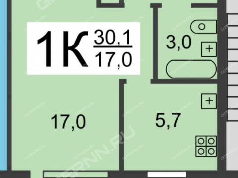 1-komnatnaya-prosp-ilicha-d-47 фото